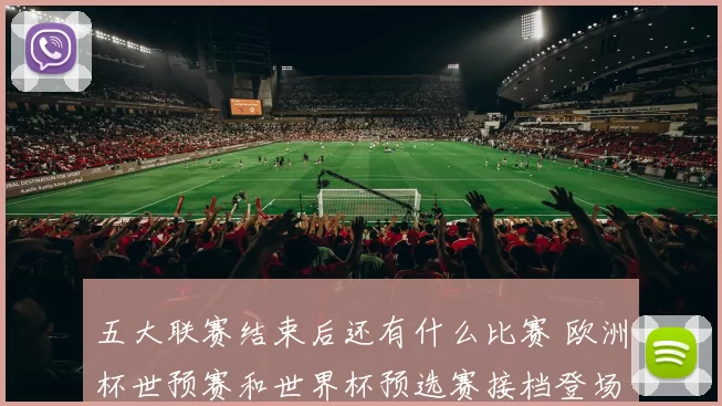 五大联赛结束后还有什么比赛 欧洲杯世预赛和世界杯预选赛接档登场